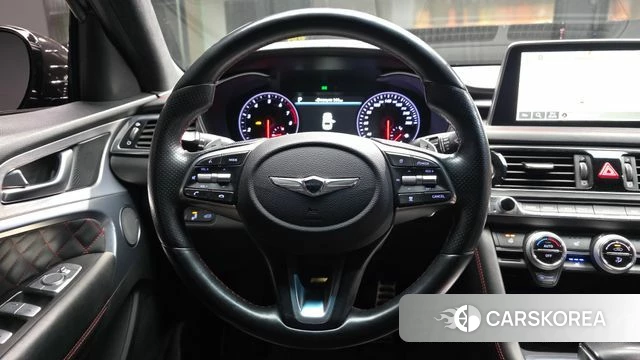 Genesis G70 2018 Черный из Кореи, фото 4