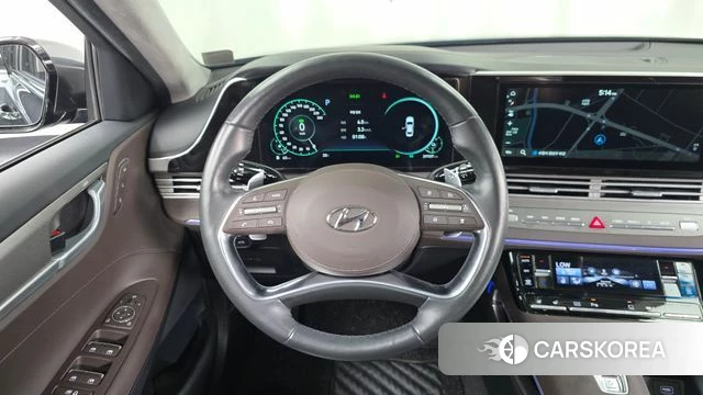 Hyundai The New Grandeur IG Hybrid 2020 Серый из Кореи, фото 4