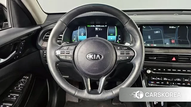 Kia K7 Premier Hybrid 2021 Черный из Кореи, фото 4