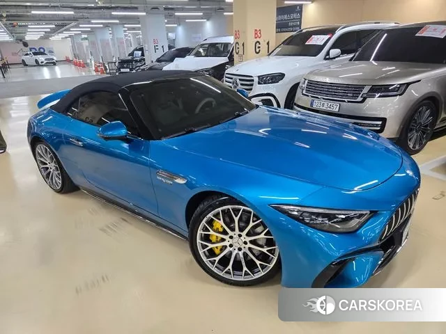 Mercedes-Benz SL-Class R232 2024 Небесно-голубой из Кореи, фото 4