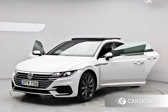 Volkswagen Arteon 2020 Белый из Кореи, фото 4
