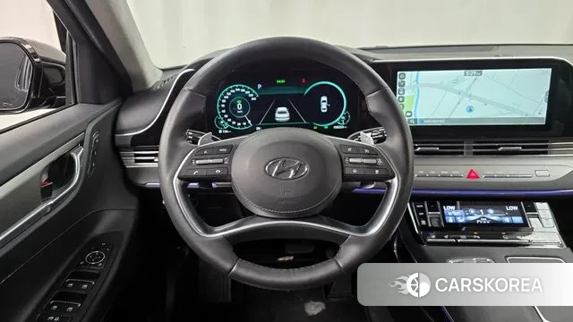 Hyundai The New Grandeur IG Hybrid 2022 Черный из Кореи, фото 4