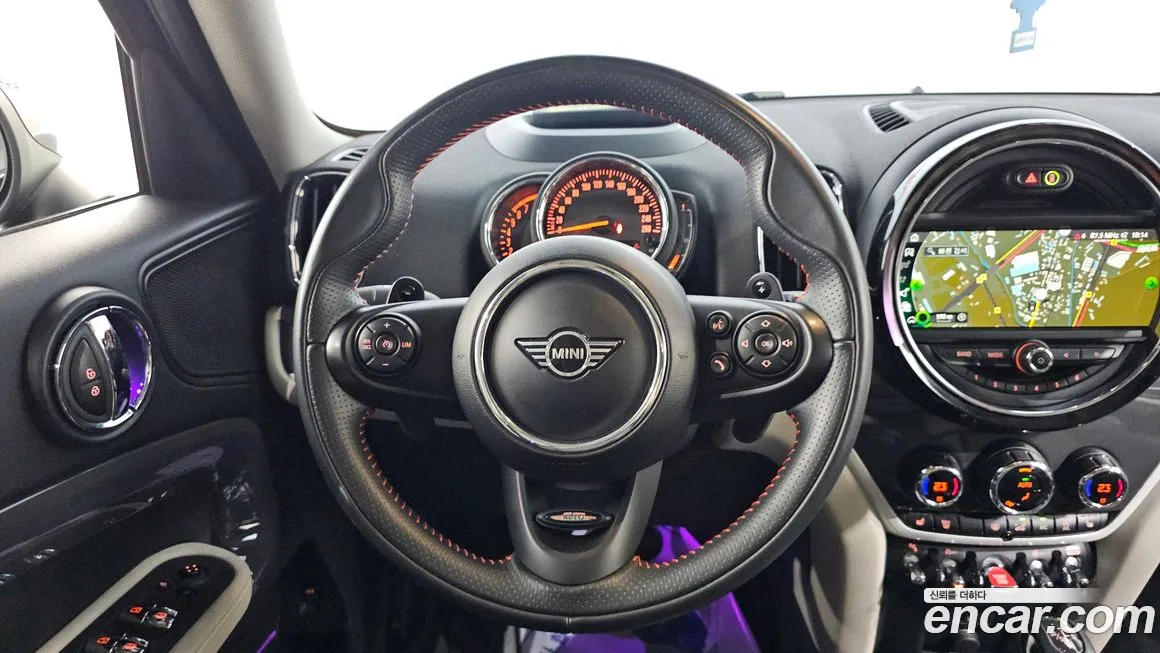 Mini Cooper S Countryman 2019 Черный из Кореи, фото 4