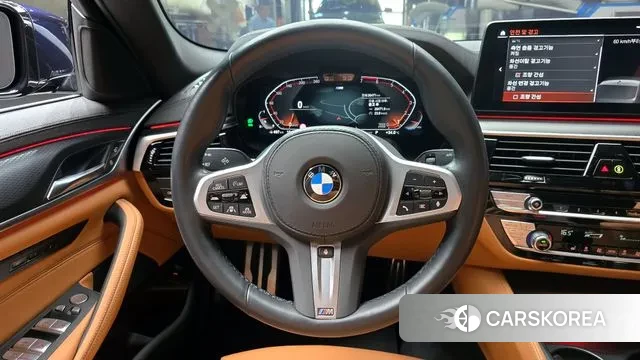 BMW 5 Series (G30) 2022 Черный из Кореи, фото 4
