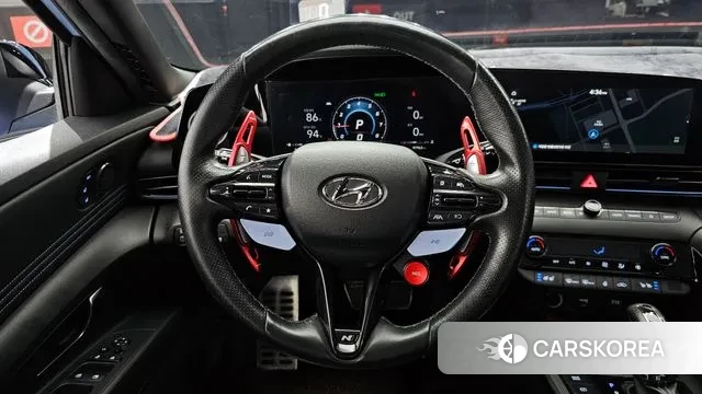Hyundai Avante (CN7) 2022 Небесно-голубой из Кореи, фото 4