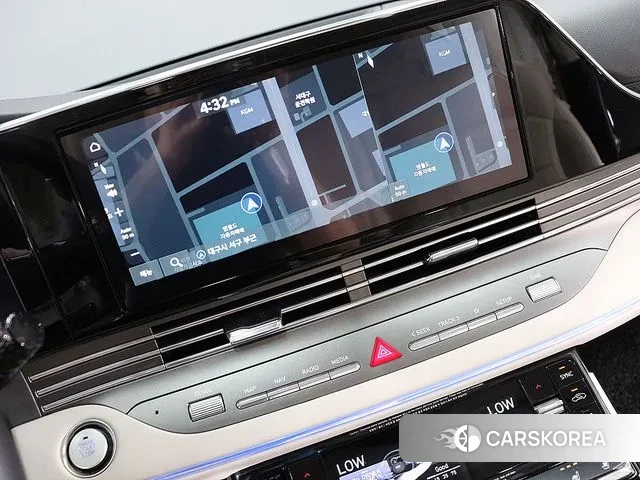 Hyundai The New Grandeur IG Hybrid 2022 Черный из Кореи, фото 4