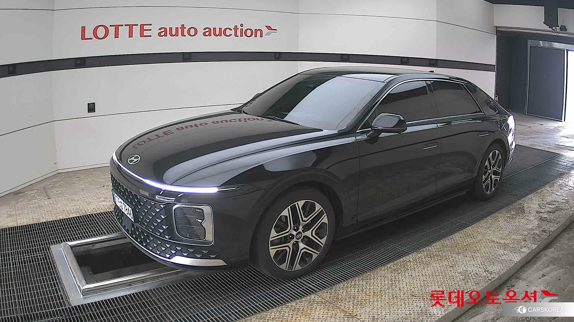 Hyundai Grandeur 2023 Abyss Black Pearl из Кореи, фото 4