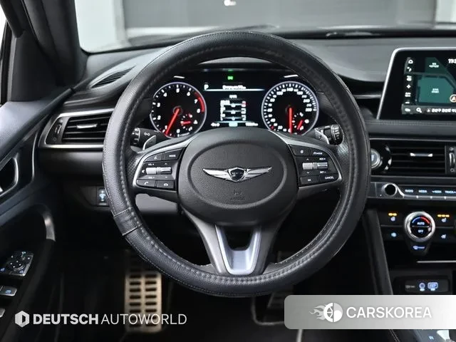 Genesis G70 2019 Черный из Кореи, фото 4