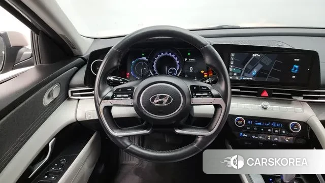 Hyundai Avante Hybrid (CN7) 2022 Серый из Кореи, фото 4