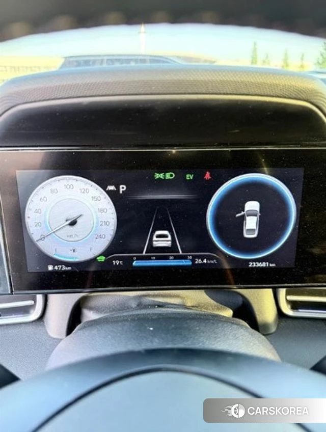 Hyundai Avante Hybrid (CN7) 2022 Белый из Кореи, фото 4