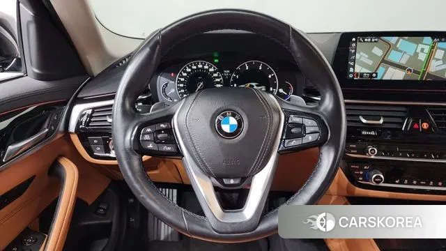 BMW 5 Series (G30) 2018 Черный из Кореи, фото 4