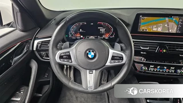 BMW 5 Series (G30) 2020 Белый из Кореи, фото 4