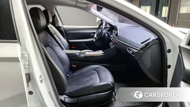 Hyundai Sonata (DN8) 2019 Белый из Кореи, фото 4