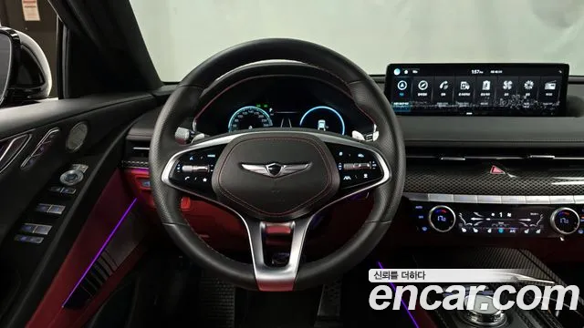 Genesis G80 (RG3) 2023 Черный из Кореи, фото 4