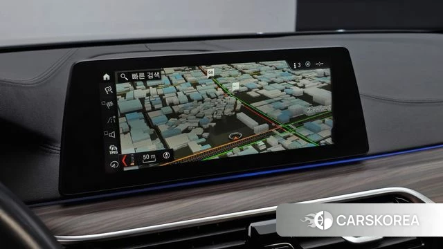 BMW 5 Series (G30) 2018 Синий из Кореи, фото 4