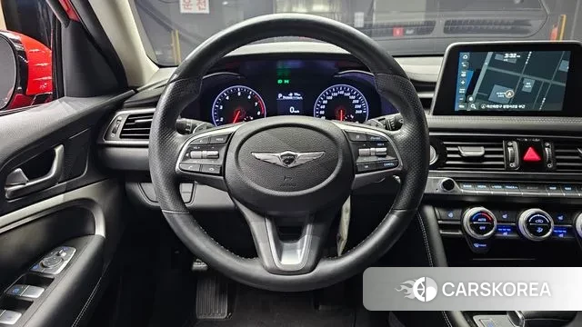 Genesis G70 2018 Красный из Кореи, фото 4