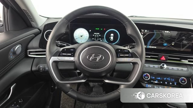 Hyundai Avante Hybrid (CN7) 2021 Серый из Кореи, фото 4