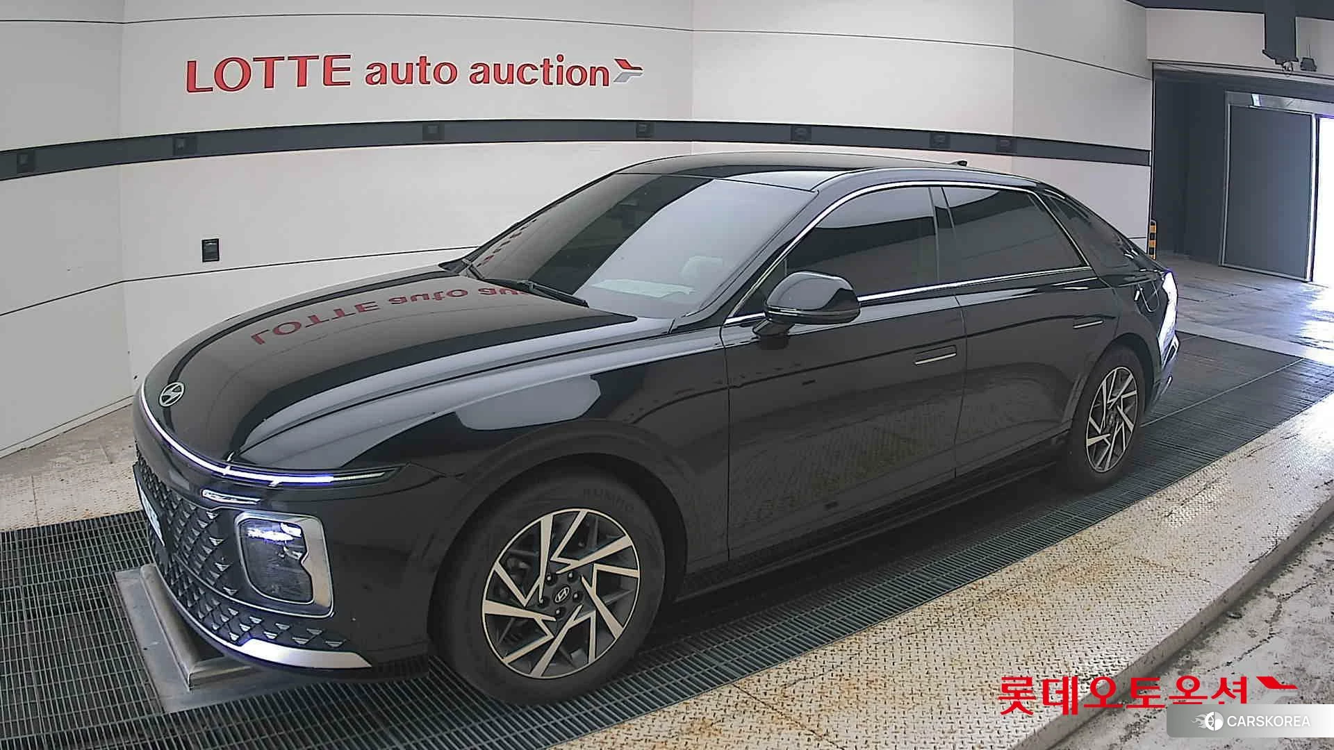 Hyundai Grandeur Hybrid 2023 Abyss Black Pearl из Кореи, фото 4