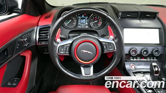 Jaguar F-TYPE 2019 Черный из Кореи, фото 4