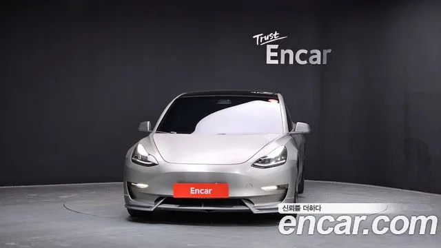 Tesla Model 3 2020 Серый из Кореи, фото 4