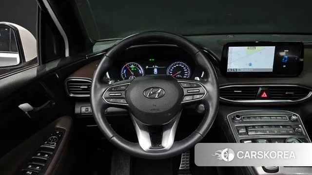 Hyundai The New Santa Fe 2021 Белый из Кореи, фото 4