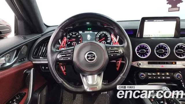 Kia Stinger 2018 Красный из Кореи, фото 4