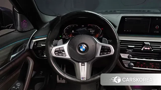 BMW 5 Series (G30) 2020 Синий из Кореи, фото 4