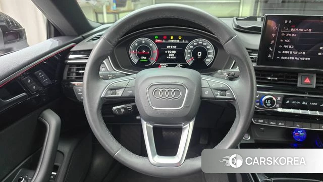 Audi A5 (F5) 2021 Черный из Кореи, фото 4