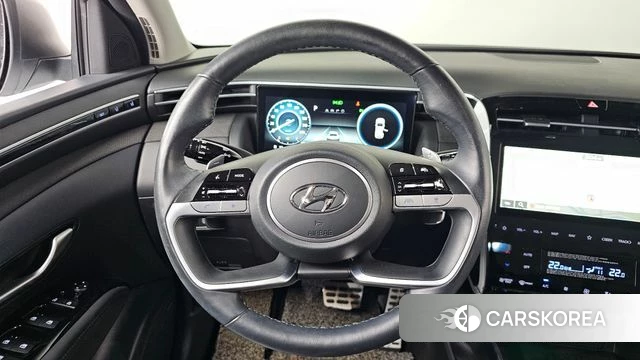 Hyundai Tucson Hybrid (NX4) 2022 Белый из Кореи, фото 4