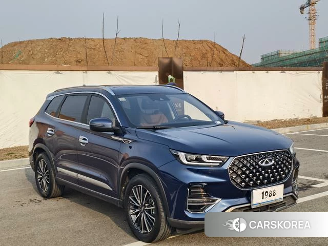 Chery Tiggo 8 PLUS 2021 Синий из Китая, фото 4