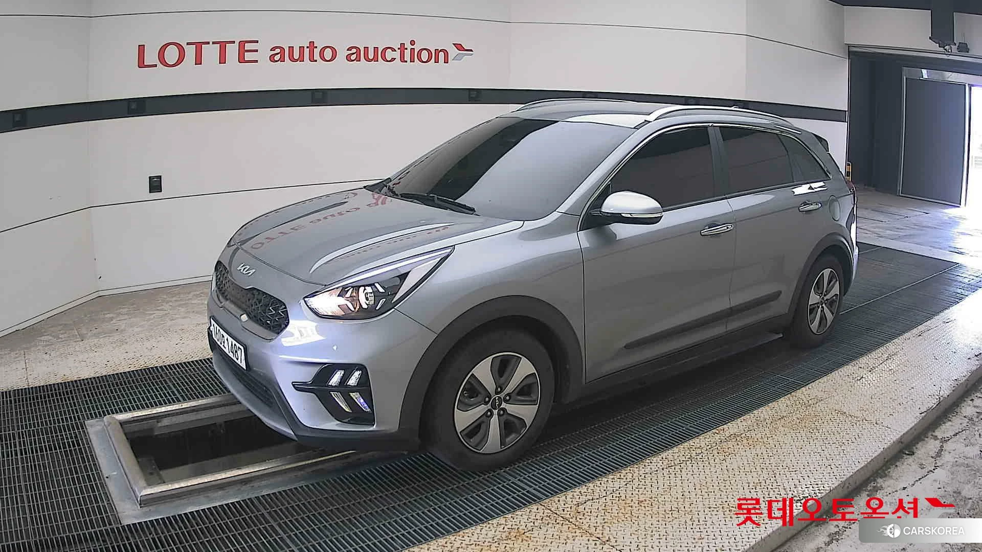 Kia Niro Hybrid 2022 Steelgray из Кореи, фото 4