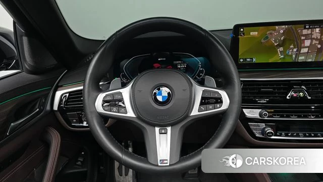 BMW 5 Series (G30) 2021 Черный из Кореи, фото 4