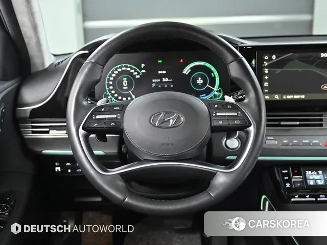 Hyundai The New Grandeur IG Hybrid 2021 Белый из Кореи, фото 4