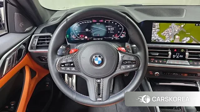 BMW M4 (G82) 2022 Серебристо-серый из Кореи, фото 4