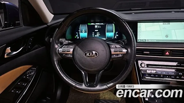 Kia K7 Premier Hybrid 2019 Синий из Кореи, фото 4