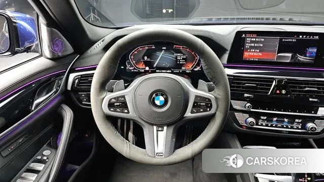 BMW 5 Series (G30) 2020 Синий из Кореи, фото 4