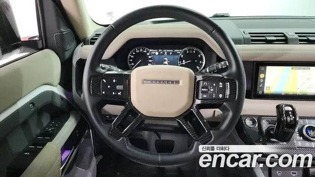 Land Rover Defender (L663) 2022 Белый из Кореи, фото 4