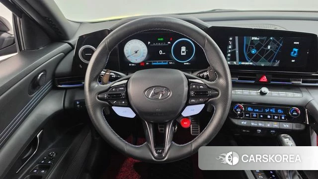 Hyundai Avante (CN7) 2022 Черный из Кореи, фото 4