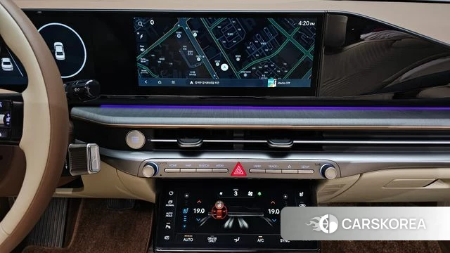 Hyundai Grandeur Hybrid (GN7) 2024 Черный из Кореи, фото 4