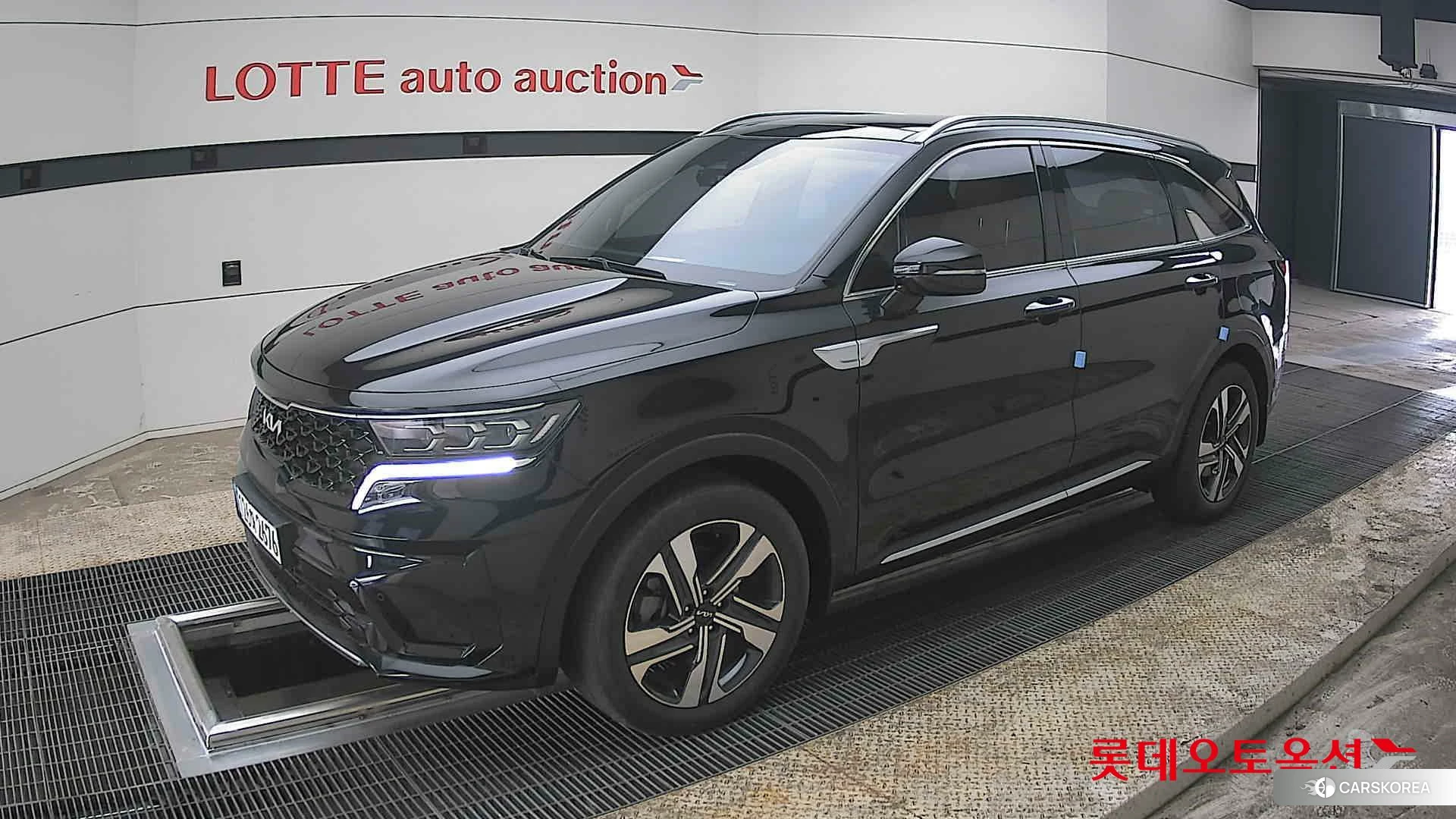 Kia Sorento Hybrid 2022 Черный из Кореи, фото 4