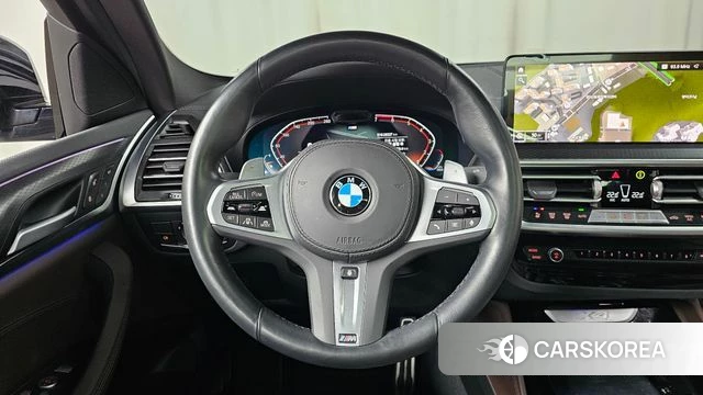 BMW X4 (G02) 2023 Серебристо-серый из Кореи, фото 4