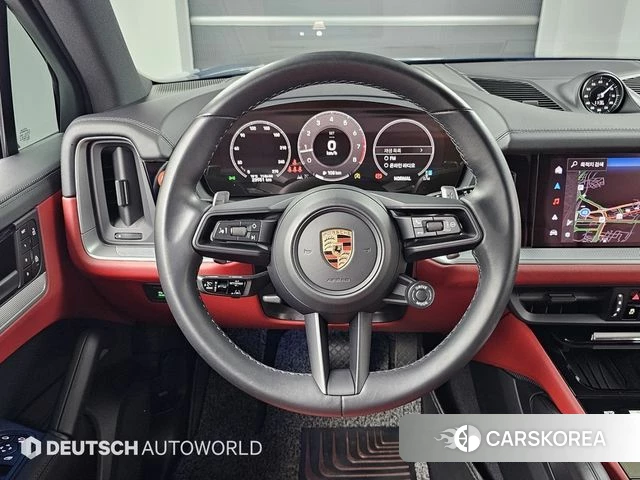 Porsche Cayenne (PO536) 2023 Синий из Кореи, фото 4