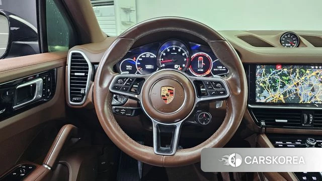 Porsche Cayenne (PO536) 2020 Черный из Кореи, фото 4