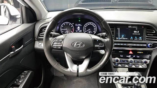 Hyundai The New Avante AD 2019 Белый из Кореи, фото 4