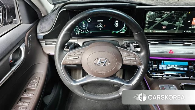 Hyundai The New Grandeur IG Hybrid 2021 Серый из Кореи, фото 4