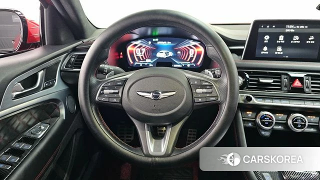 Genesis G70 2020 Красный из Кореи, фото 4