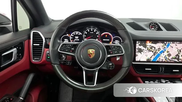 Porsche Cayenne (PO536) 2021 Черный из Кореи, фото 4