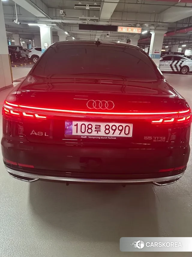 Audi A8 (D5) 2021 Черный из Кореи, фото 4