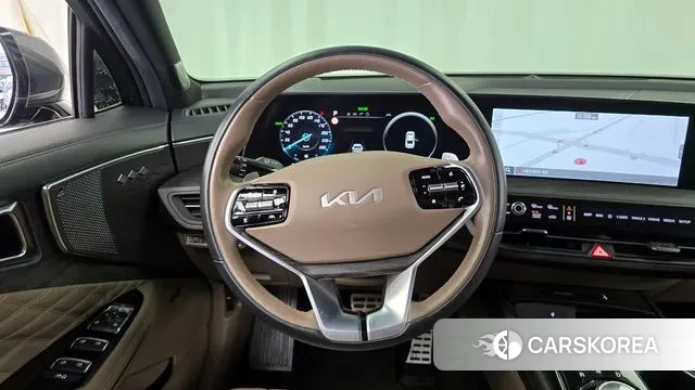 Kia K8 Hybrid 2021 Серый из Кореи, фото 4