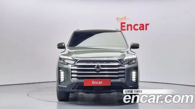 Ssangyong The New Rexton Sport 2021 Темно-зеленый из Кореи, фото 4